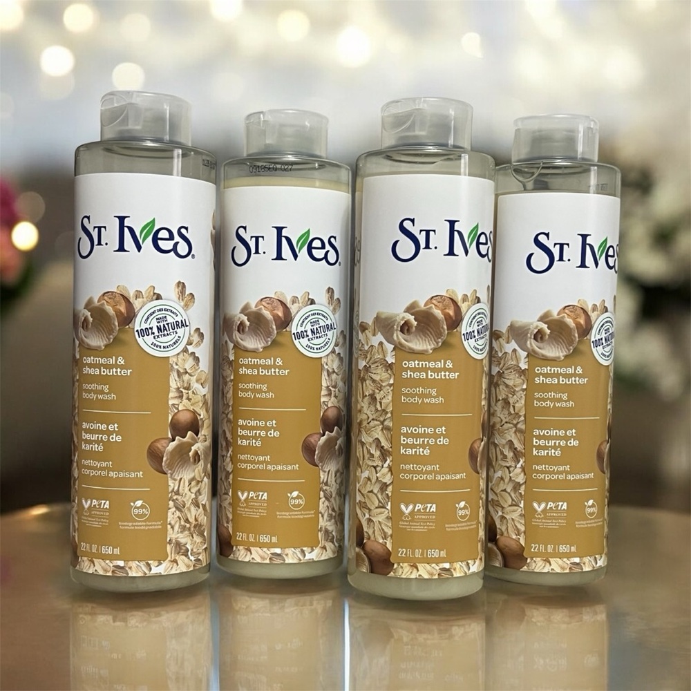 X4 Oatmeal & Shea Butter Moisturizer - Cream and Gold